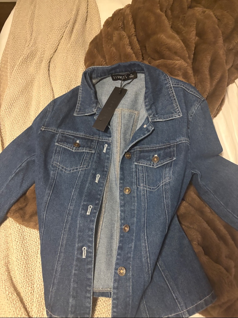Lioness Blue Rider Denim Jacket - Classic Women's Jean Coat